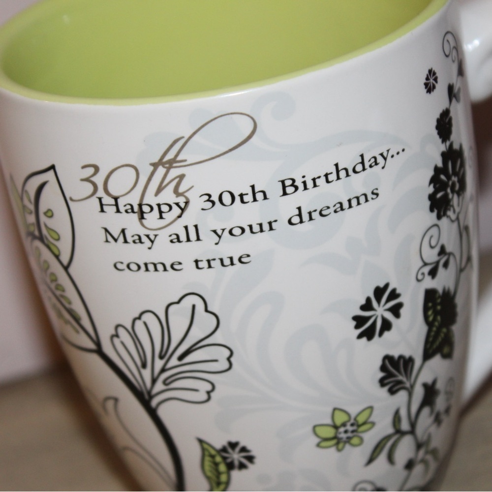 Pavilion Gift Company 30th Birthday Mug 18oz Birthday Gift Brand New Coffee Tea - Picture 4 of 4